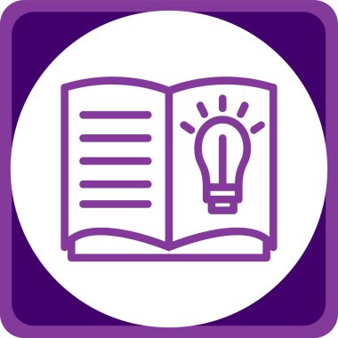 kitap simgesi vektör illüstrasyonu