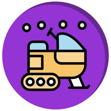 Robot simgesi. Basit resimleme