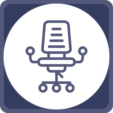 Bir simgenin vektör illüstrasyonu