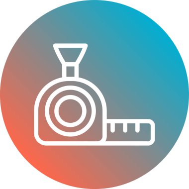 Gaz simgesinin vektör illüstrasyonu