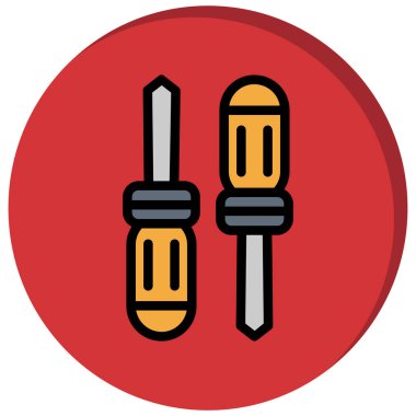 Modern bir simgenin vektör illüstrasyonu