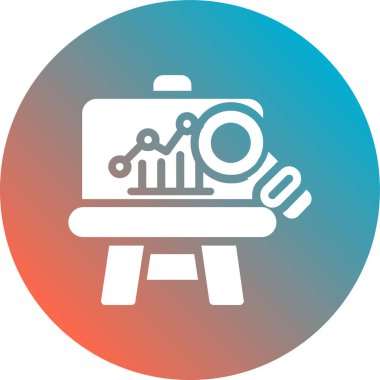 Seo simgesinin vektör illüstrasyonu