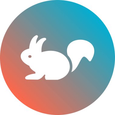 tavşan logo vektör şablonu