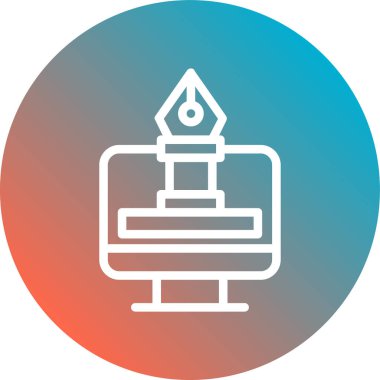 benzinlik ikonu vektör illüstrasyonu