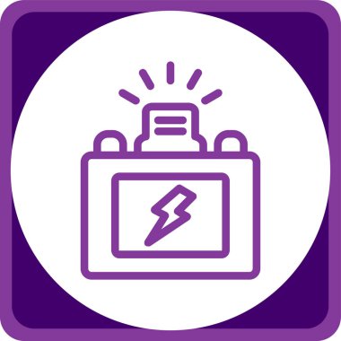 pil vektör illüstrasyonu