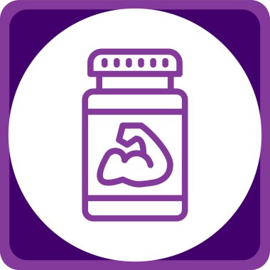 Bir ilaç simgesinin vektör illüstrasyonu