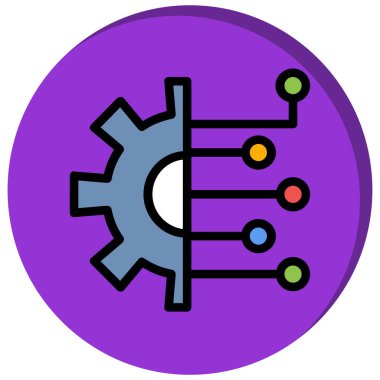 seo modern simgesinin vektör illüstrasyonu