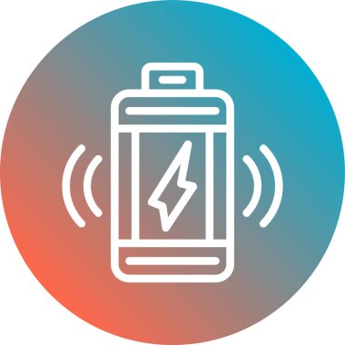 vektör pil enerji simgesi