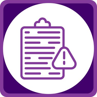 Pano. Web simgesi basit illüstrasyon