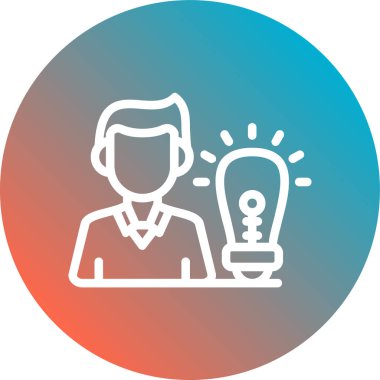 İş simgesinin vektör illüstrasyonu