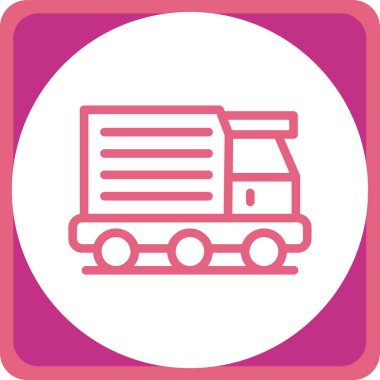 araba simgesi vektör illüstrasyonu