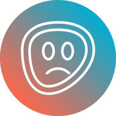 Moda biçiminde vektör emoji simgesi