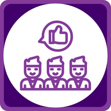 İnsan simgesinin vektör illüstrasyonu