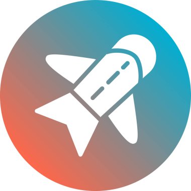 Uzun gölgeli beyaz çizgi uçak simgesi. seyahat sembolü. seyahat sembolü. Mavi altıgen düğmesi. vektör.