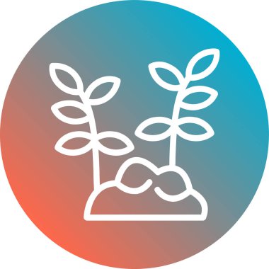 Eşsiz Ağaç Vektörü Kabartma Simgesi