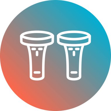 davul simge vektör çizim