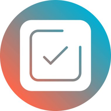 Bir işaretin vektör illüstrasyonu