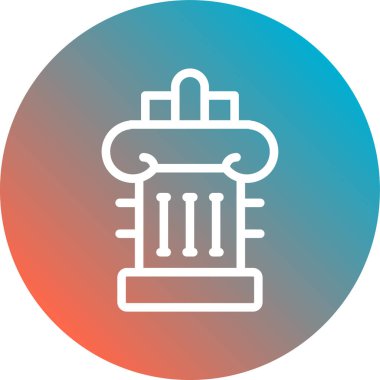 Yapı simgesinin vektör illüstrasyonu