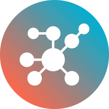 şebeke. Web simgesi basit illüstrasyon