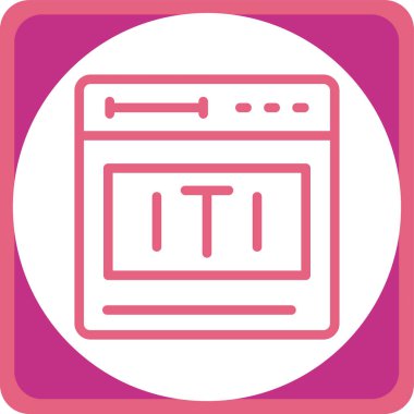 Modern b 'nin vektör illüstrasyonu eksik simgesi