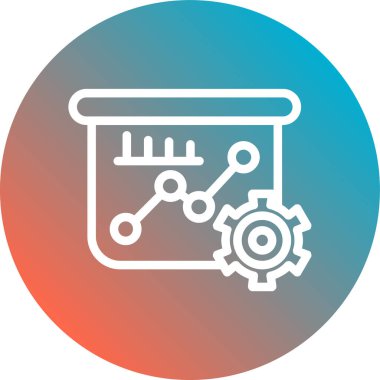 Vektör ayarı Simge illüstrasyonu