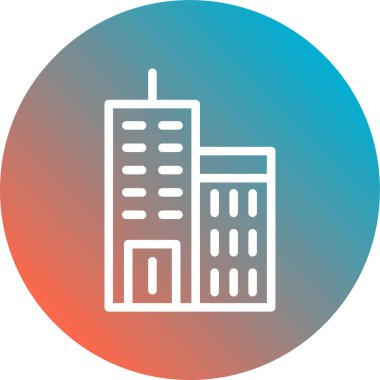 Yapı simgesinin vektör illüstrasyonu