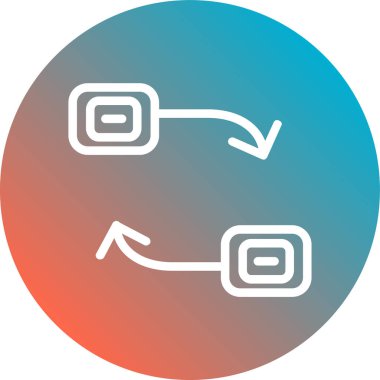 seo modern simgesinin vektör illüstrasyonu