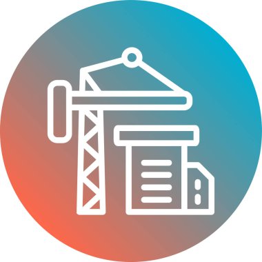 vektör yapı simgesi illüstrasyonu