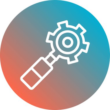 dişli vektör simgesi