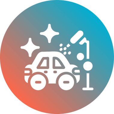 araba simgesi vektör illüstrasyonu