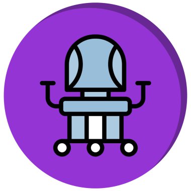 Modern b 'nin vektör illüstrasyonu eksik simgesi