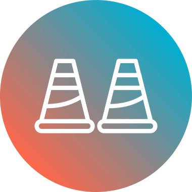 Yol işaretleri simge vektör