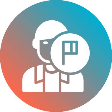 Bir kadının vektör illüstrasyonu