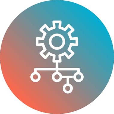 Ayarlama. Web simgesi basit illüstrasyon