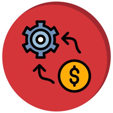 iş vitesi vektör simgesi