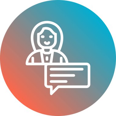 İş simgesinin vektör illüstrasyonu