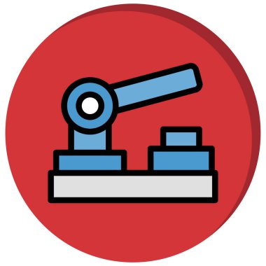 uydu simgesi. vektör çizim