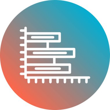 Modern b 'nin vektör illüstrasyonu eksik simgesi