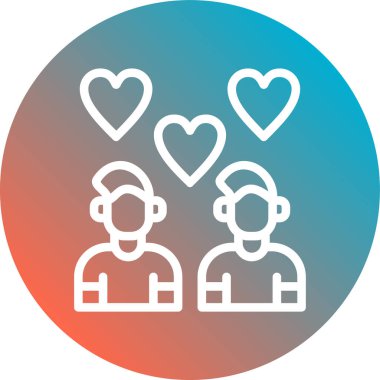 Benzersiz insanlar vektör simgesi