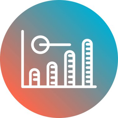 Modern simgenin vektör illüstrasyonu