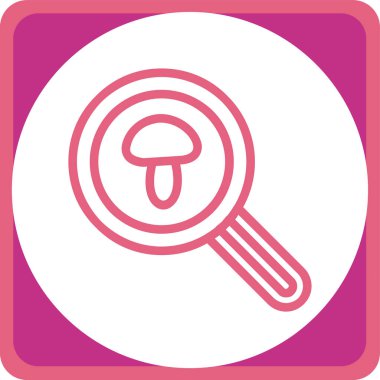 Tek bir simgenin vektör illüstrasyonu