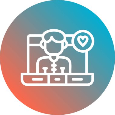 Uygulama simgesinin vektör illüstrasyonu