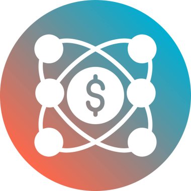 vektör para simgesi illüstrasyonu