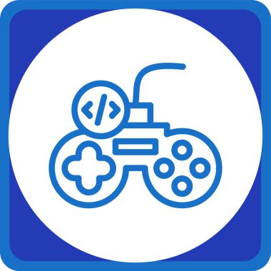 oyun simgesi vektör çizimi