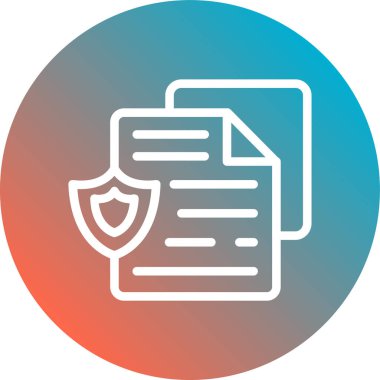 kalkan simgesi, vektör illüstrasyonu