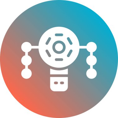 Modern b 'nin vektör illüstrasyonunda müziğin eksik simgesi