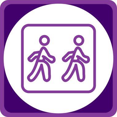 yol işareti vektör simgesi