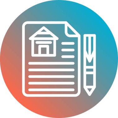 Vektör illüstrasyonu, ev simgesi