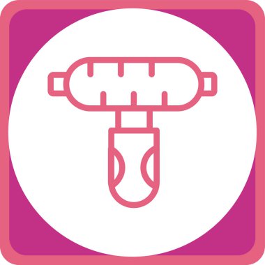 Modern b 'nin vektör illüstrasyonu eksik simgesi