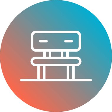 Modern simgenin vektör illüstrasyonu